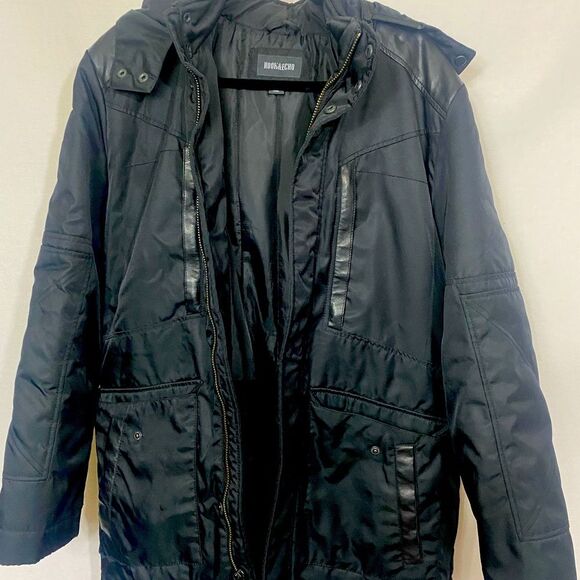 Hook&Echo polyester hooded jacket